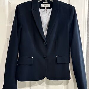 Calvin Klein Women's Navy Blazer